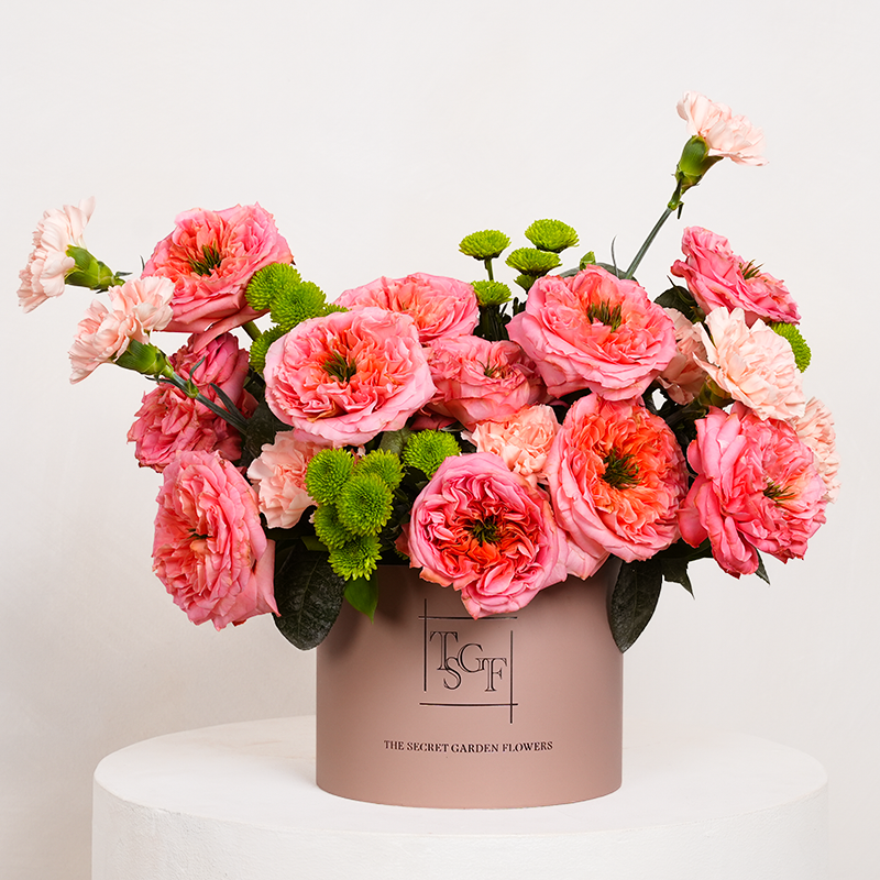 Coral Palette Bloom Box