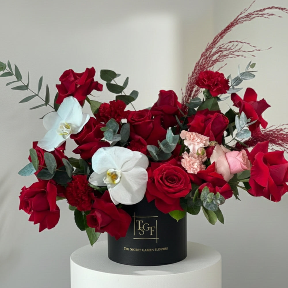 Crimson Bloom Box