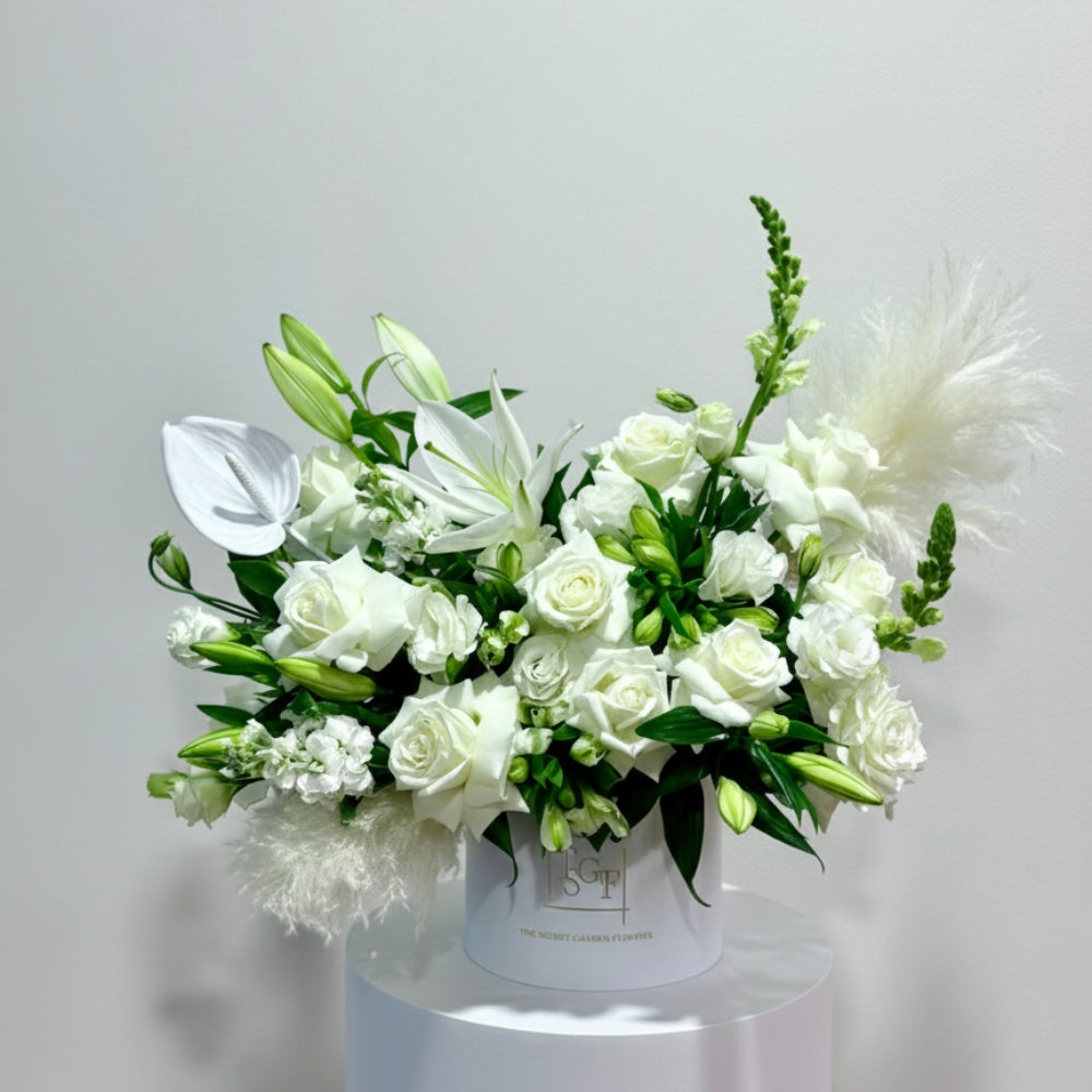 Ivory Flower Box