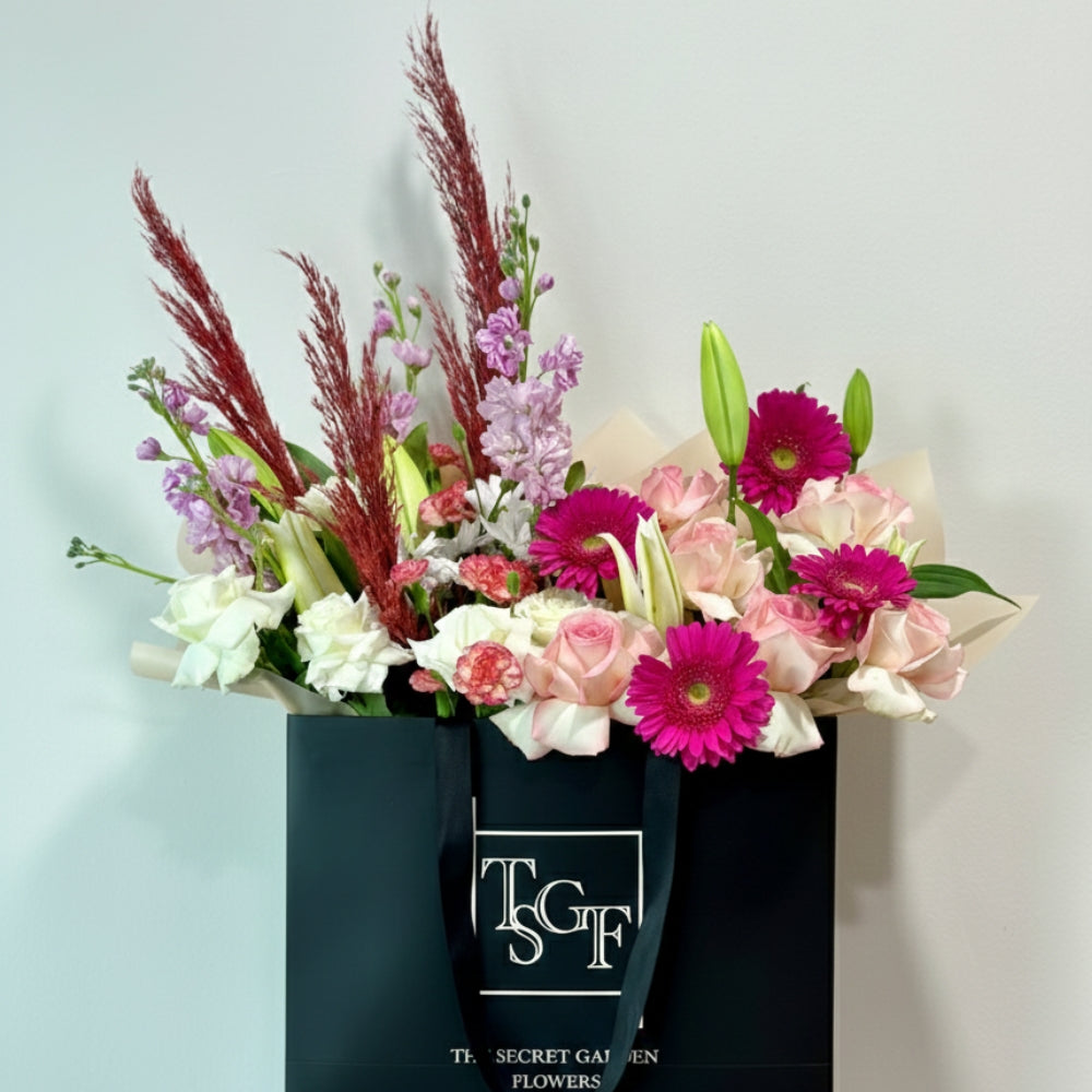 Mixed Bloom Large Flower Bag