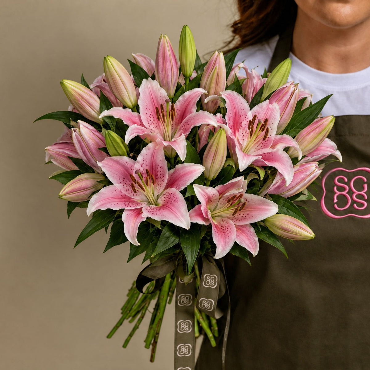 Pink Lillies