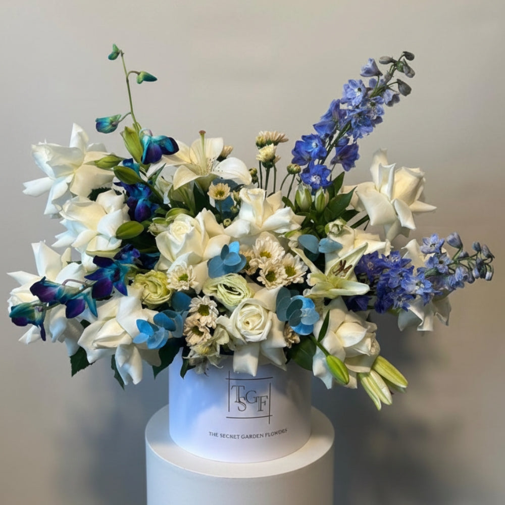 Baby Blue Bloom Box
