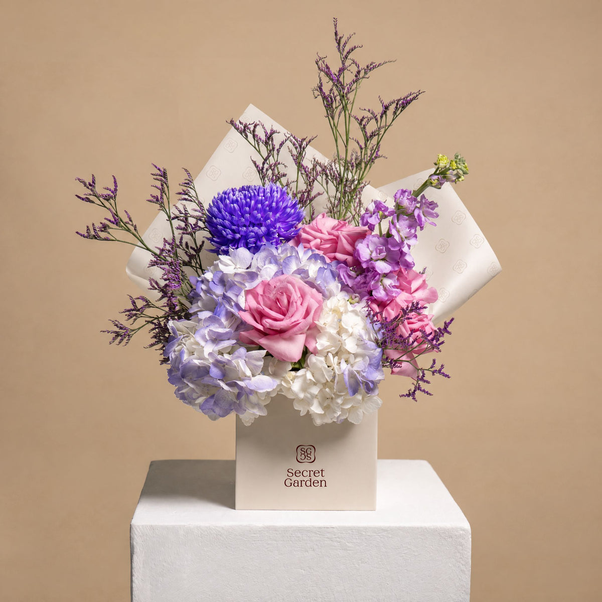 Lavender Petite Bloom Box