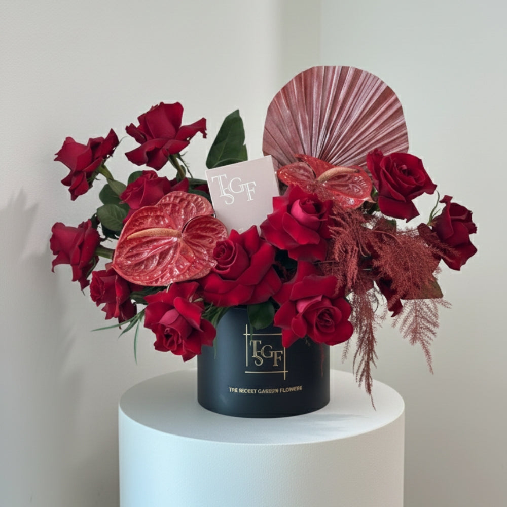 Red Elegance Bloom Box