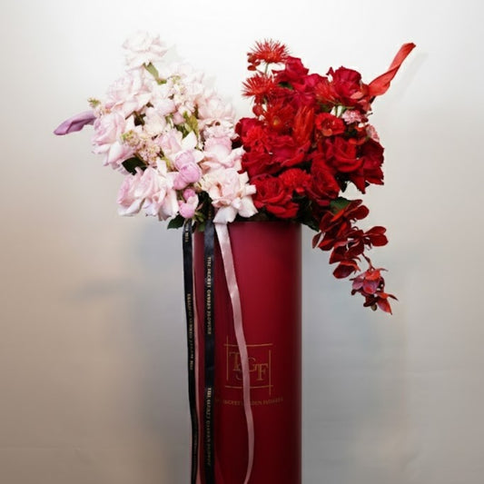 Tall Floral Heart Design Luxe